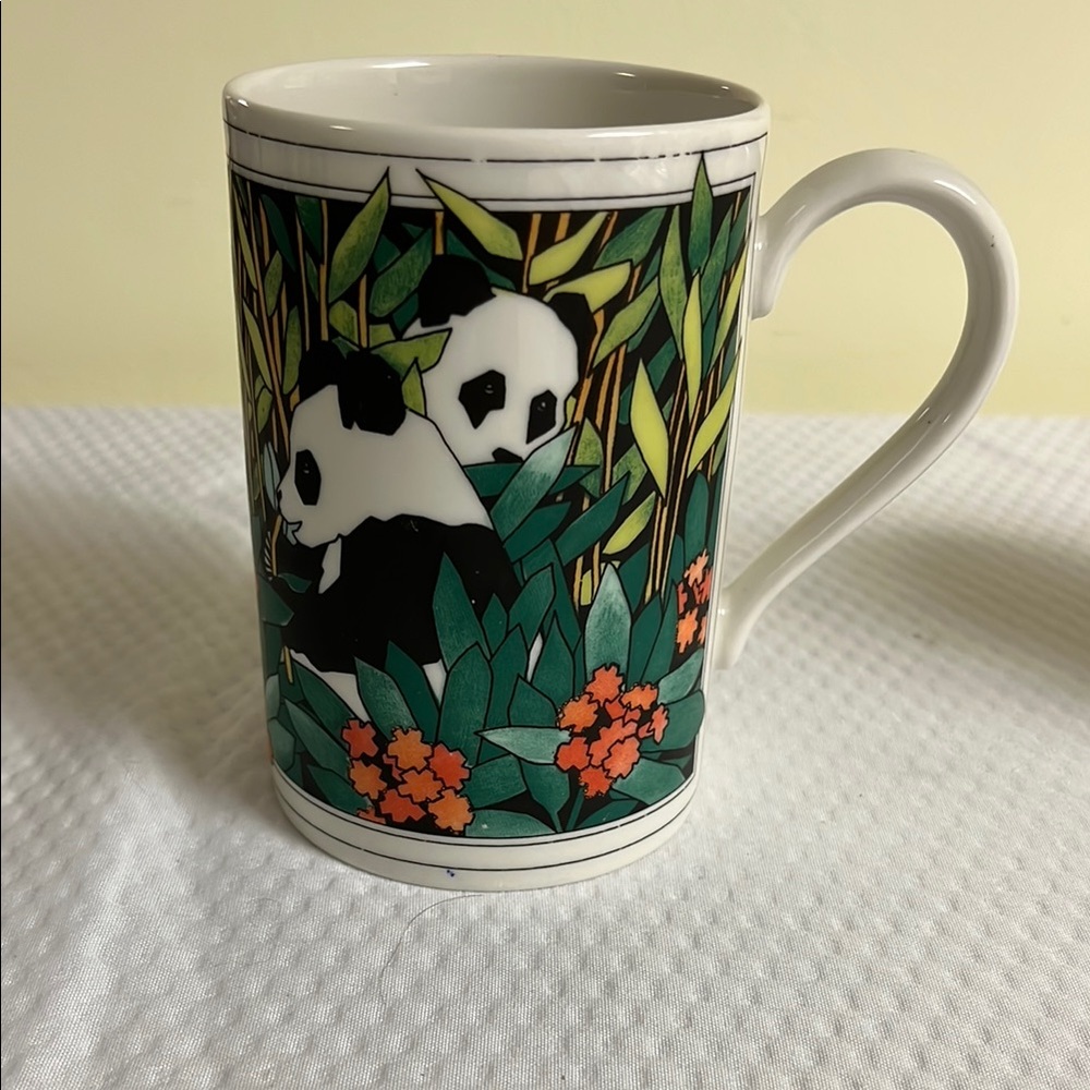 Pair of Duncan Burna Scotland coffee mugs